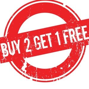 BUY TWO GET ONE FREE!  EXTENDED SALE!!!!!!